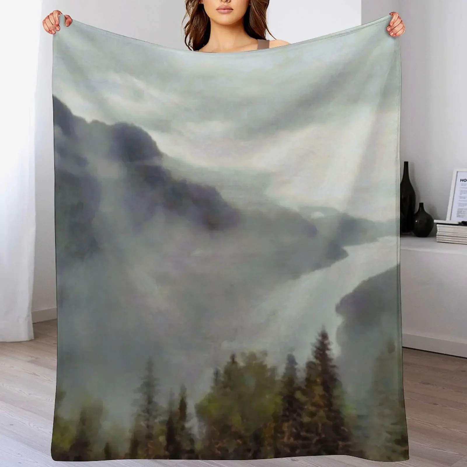 

Bruinen River Throw Blanket Furry For Baby blankets ands Softest Blankets