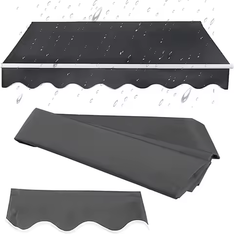 Replacement Canvas for Retractable Awning Many Sizes Fabric Sun Shade Awning Cover (fabric Only) for Awnings Deck Balcony Yard