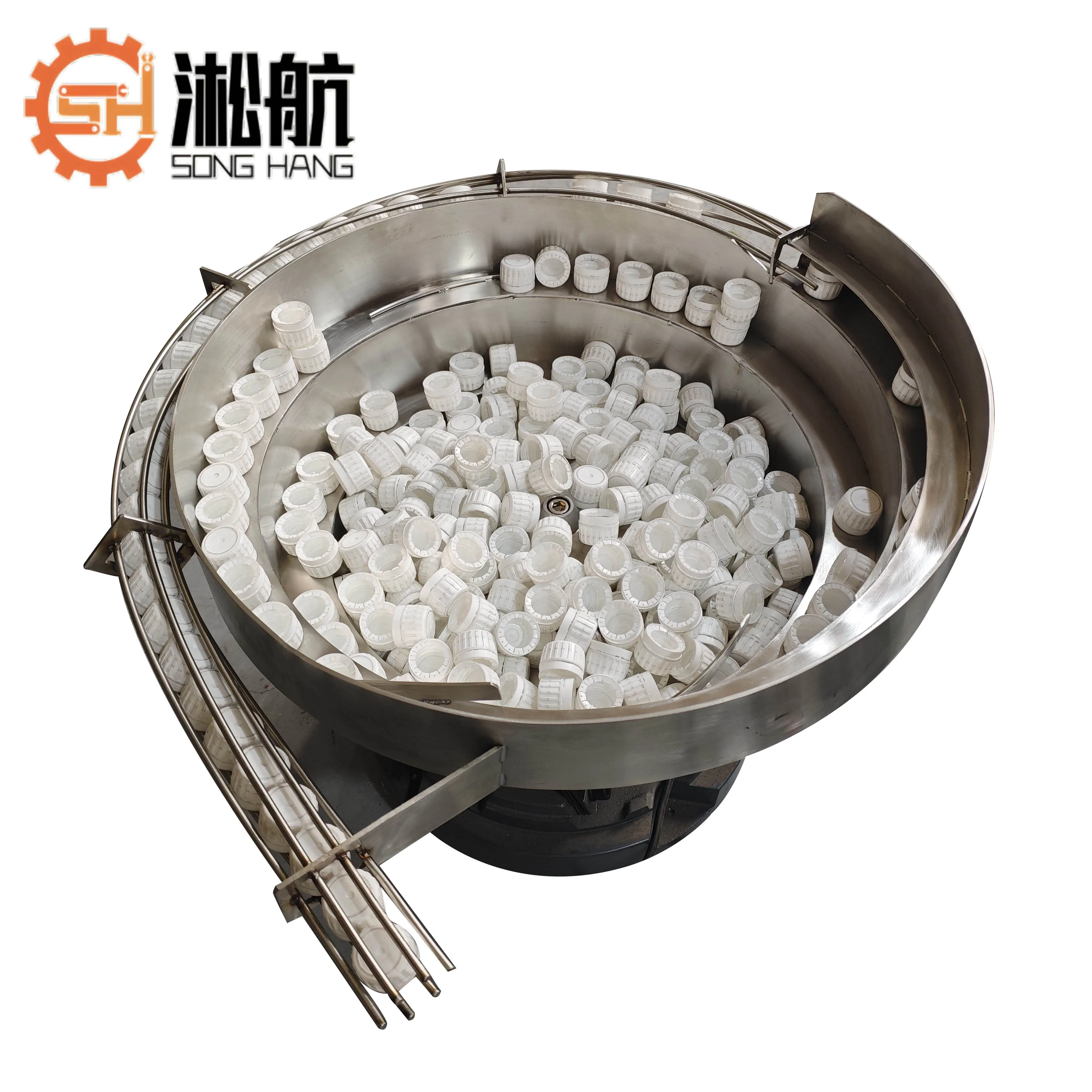 High Speed Lid Counting Cap Machine Vibration Sorter and Feeder