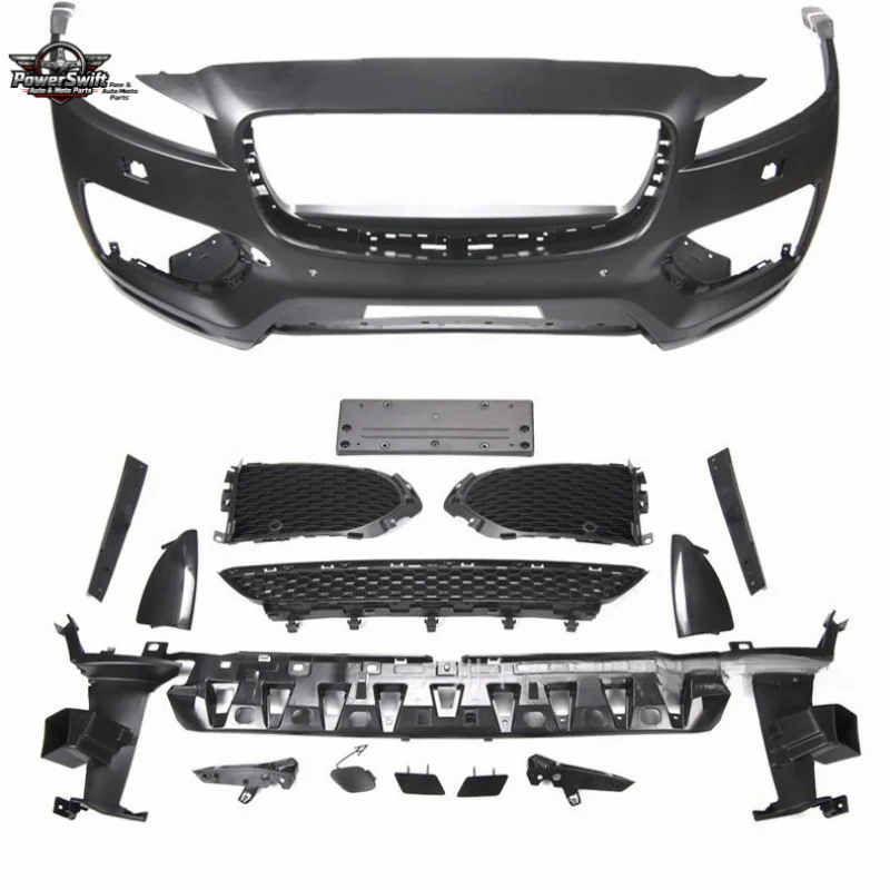 Suitable for 16-20 F- Modified Jaguar F-PACE Limited Edition Front Bumper Surround Kit