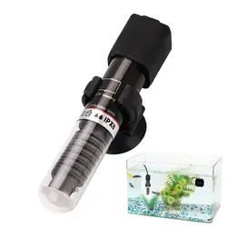 110v-220v Adjustable Temperature Thermostat Heater Rod 25W/ 50W/ Submersible Aquarium Fish Tank Water Heat