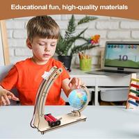 Wooden Model Making Set Hand Craft Construction Assembly Project Toys Kits For Children Science Educational STEM Toys