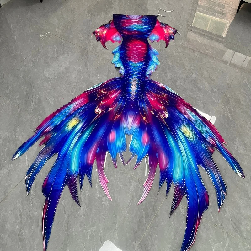 

New Blue Adult Mermaid Tail European And American Fashion Original Design Clothing