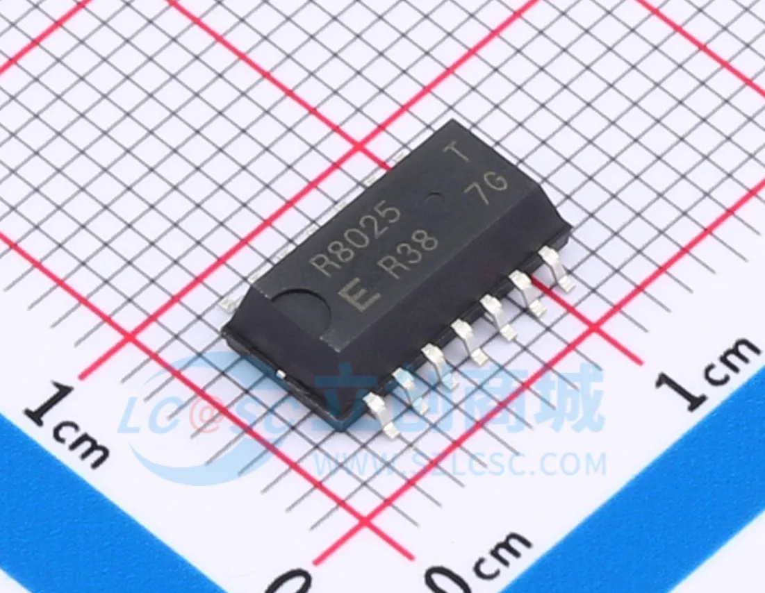 12PCS  RX8025T-UB brand new original silk screen R8025 SOIC-14 real-time clock RTC