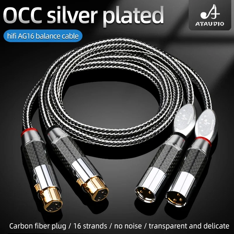 

New Hi-End XLR audio cable Male To Female xlr Plug splitter Audio Balanced Cable HIFI XLR Cable