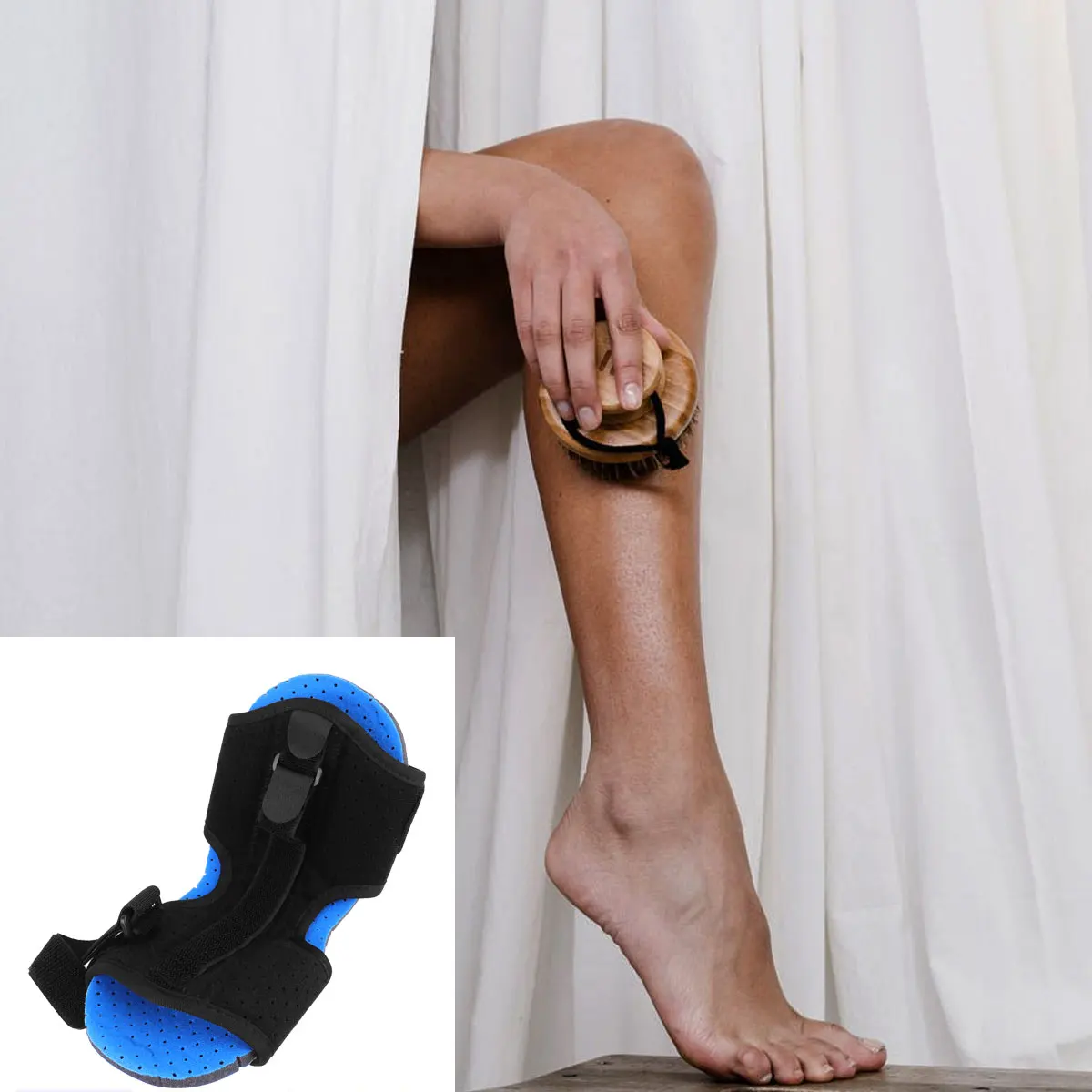 

Foot Drop Orthotics Ankle Strengthener Exerciser for Sprained Green Immobilizer