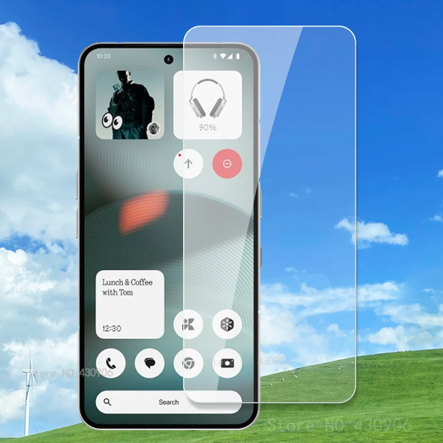 Dla Nothing Phone 3 Osłona ekranu Pokrycie ekranu Wysokiej jakości przezroczysta folia ze szkła hartowanego 2.5D 9H