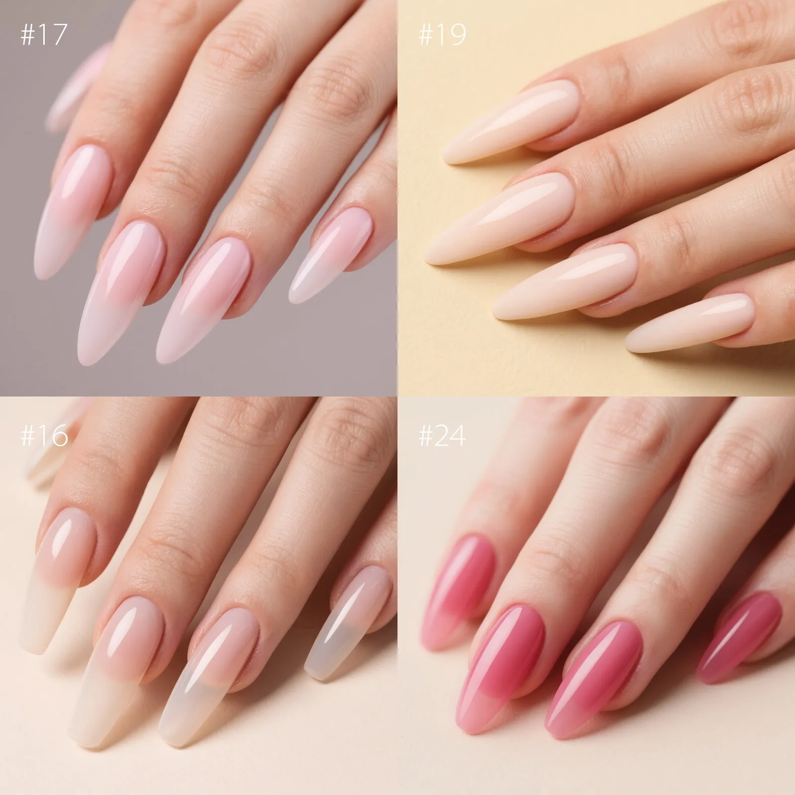 CANNI UV Construction Gel Fast Builder Nagelgel in der Flasche HEMA TPO FREE Jelly Pink Nude Color Semi Permanent Soak Off UV LED Gel – Detail 16
