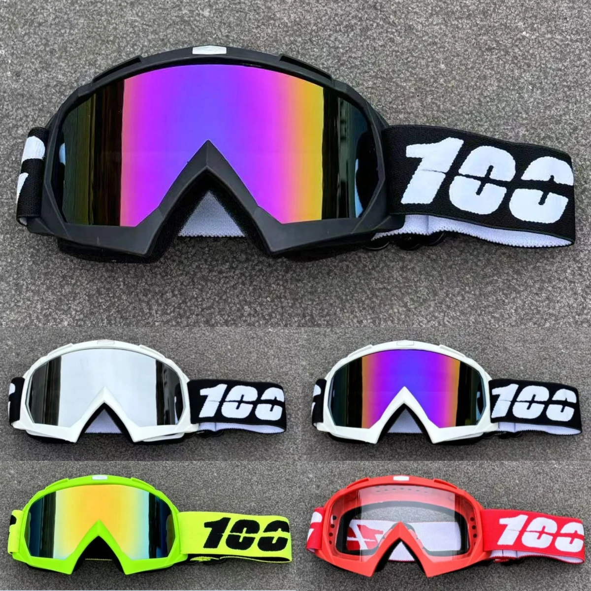 Gafas todoterreno para Motocross, gafas de sol para motocicleta, máscara para hombre MTB ATV, protección a prueba de viento, gafas para esquiar, ciclismo y carreras