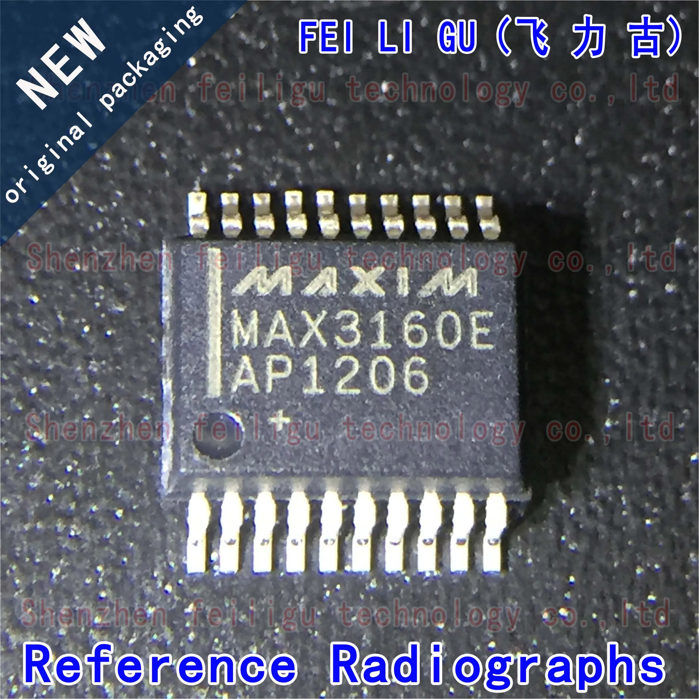 1~30PCS 100% New original MAX3160EAP+T MAX3160EAP MAX3160E MAX3160 Package:SSOP20 RS232/RS422/RS485 Transceiver Interface Chip