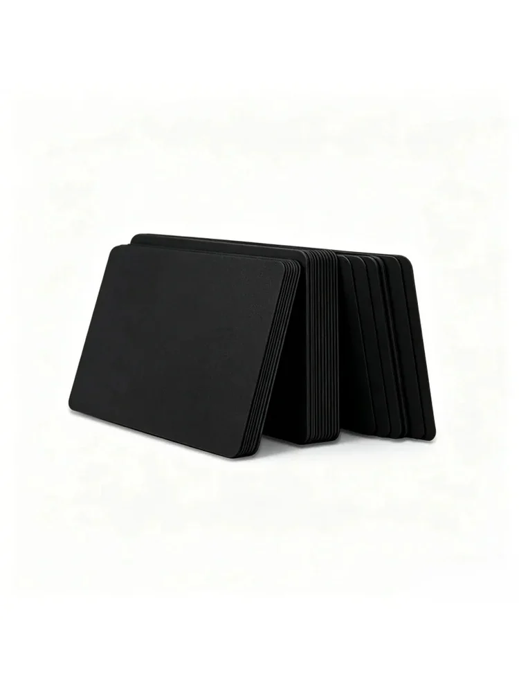 NTAG215 Black NFC Coin Tags 50PCS 13.56MHz RFID 504 Bytes Rewritable for TagMo DIY Automation Shortcuts