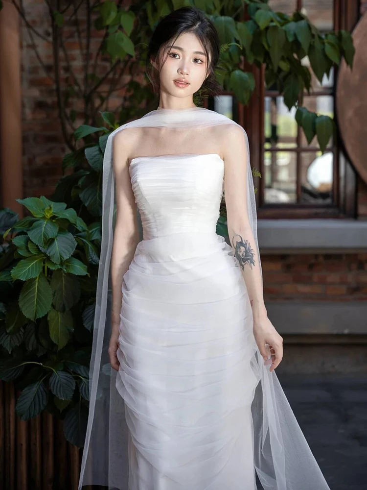 

Bridal Gown Mermaid Tail Light Wedding Dr Forest System Super Fairy Bride oming out Door Gown Elegance Fi Tail Bride ...