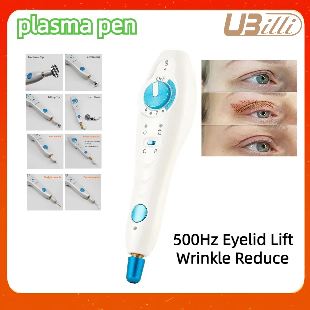 Stylo à plasma professionnel pour traitement de l\'acné, machine de beauté, anti-déformable, lifting de la peau, élimination des verrues, taupe