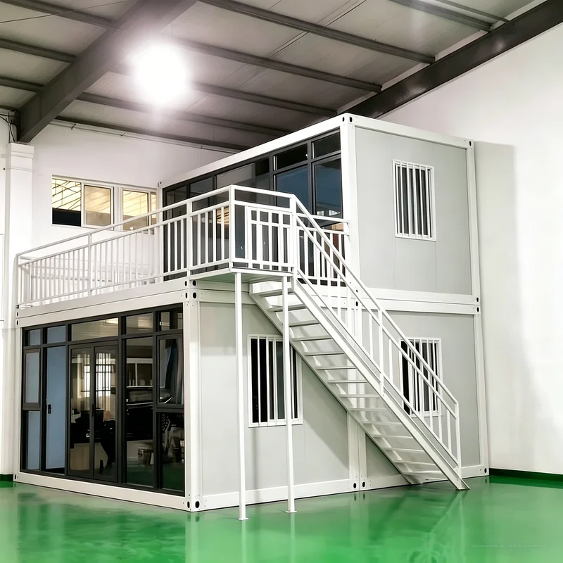 Customized House Prefab 4 Bedroom Luxury Prefabricated Modular House Large Spacious Space Villa Style Living Prefabricated Home