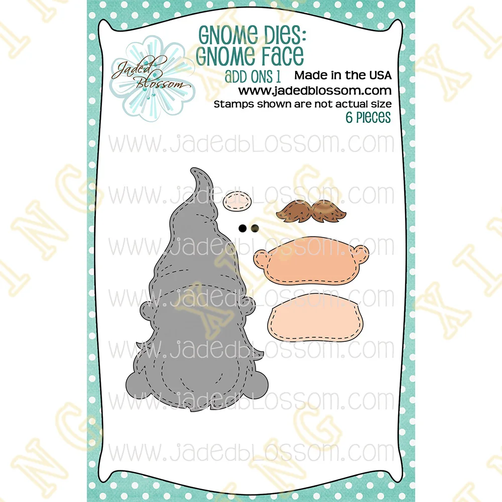 

Gnome Dies: Gnome Face Add Ons Metal Cutting Die Scrapbook Embossed Paper Card Album Craft Template Cut Die Stencils New