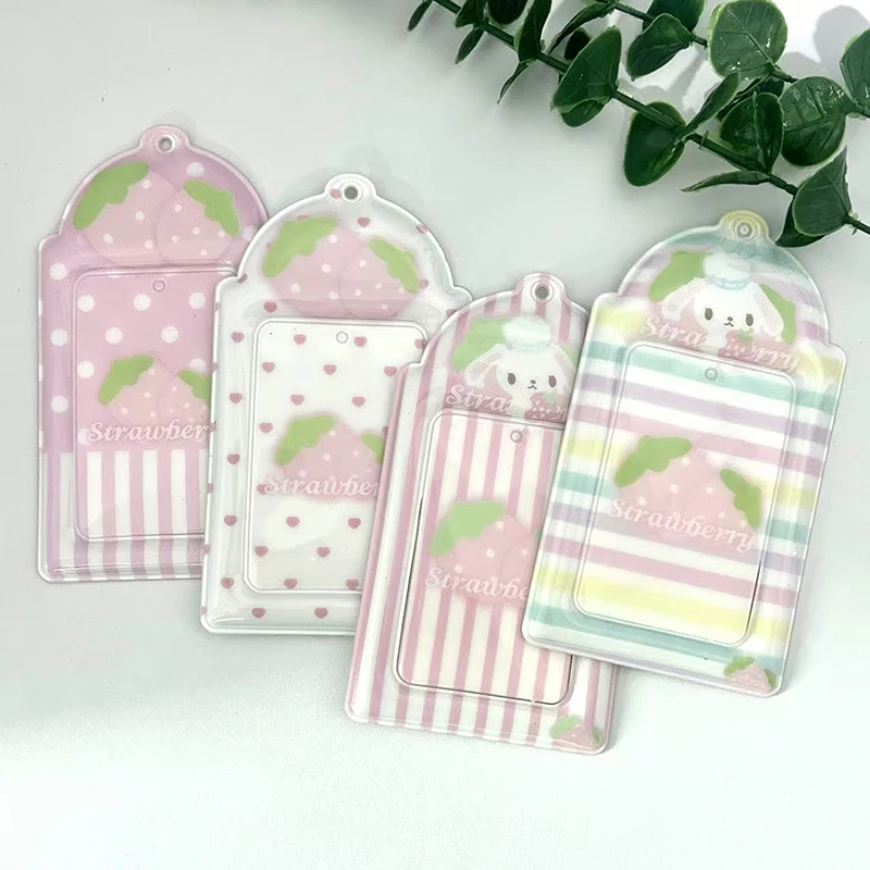 1 Piece 3 Inch Cute PVC Photo Card Holder For Kpop Album Idol Card Credit ID Bank Card Kpop Photocard Holder