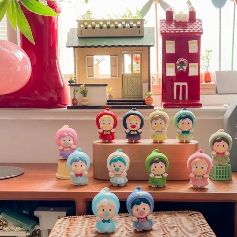 

Новый маленький цветочный рулон, сказочная серия, слепая коробка, эльфийские сказки, мини-милая кукла, милая игрушка, ручные настольные украшения, подарок на день рождения