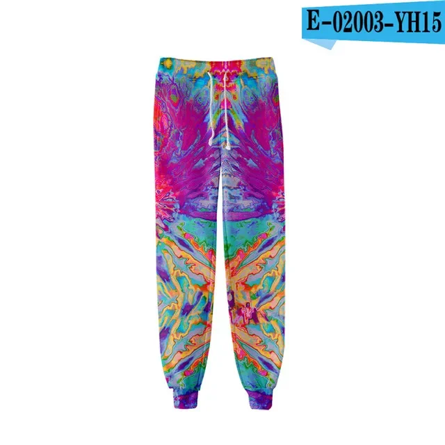 Herren-Jogginghose in Blau mit Swirl-Tie-Dye-Muster, Kordelzug, elastische Bündchen, lockere Passform, lässiger Streetwear-Look, ideal für Sport und den Alltag. – Detail 22
