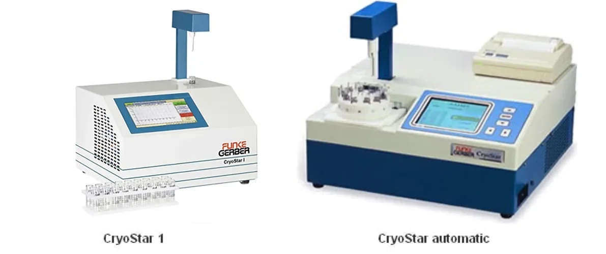 Kryostar I-Tragbare Ausrüstung für Rinder, Schafe, Ziege, Büffelcreme, Fettmilch