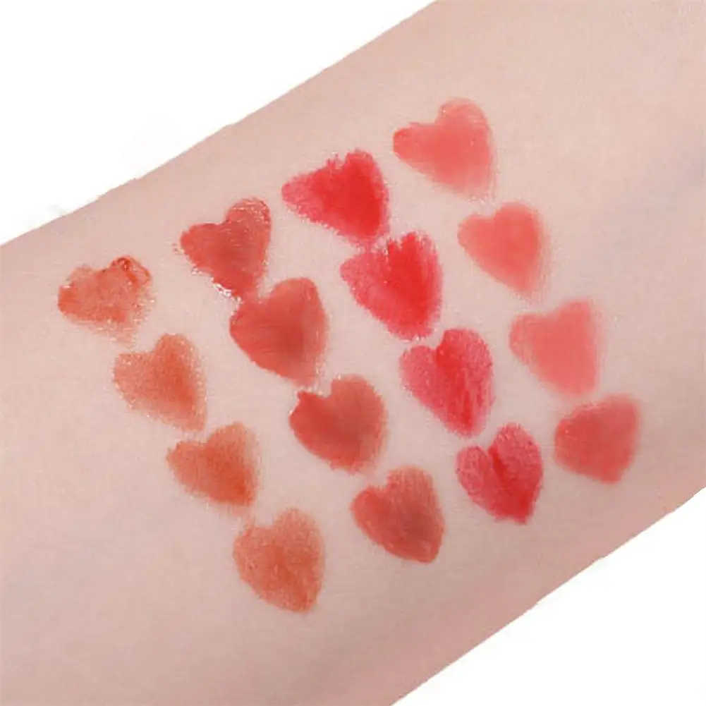 2023 Spiegel Lippenstift Waterdichte Non-Stick Cup Lippenstift Heldere Lip Glazuur Bloem Love Jelly Transparant Korea Make-Up Liptint Balsem