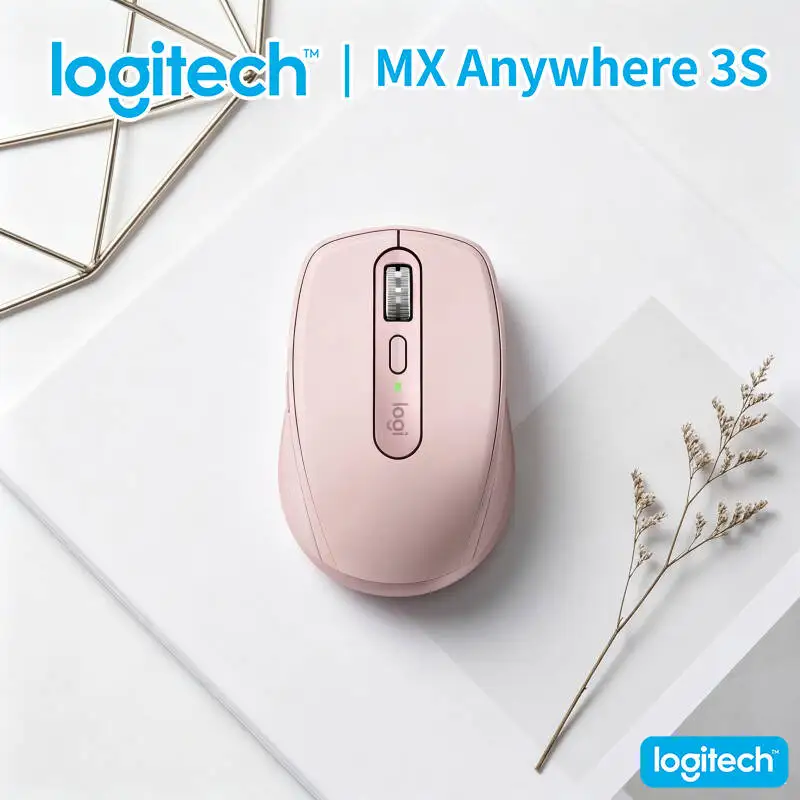 Ergonomic MX Anywhere 3S - Darkfield 8K DPI, Precision Grip, Suitable for Toy Store & Kid Age Consult