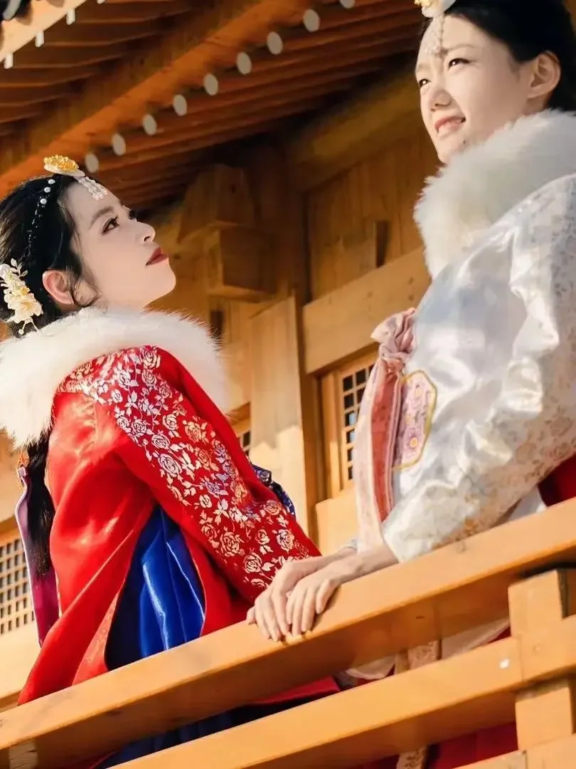 Vrouwen Hanbok Jurken Koreaanse Mode Oude Bruiloft Kostuums Traditionele Partij Aziatische Paleis Cosplay Stage Performance Kleding