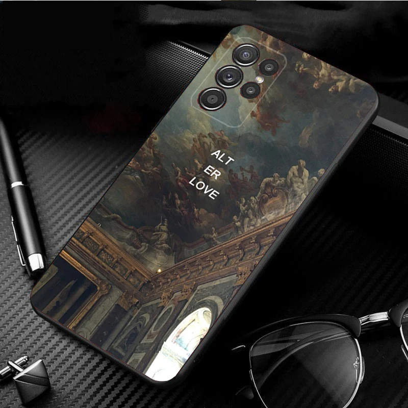 Phone Case for Samsung S24 S23 S22 S21 S20 Ultra S20 S22 S21 S10E S20 FE S24 Plus Renaissance art Painting Case