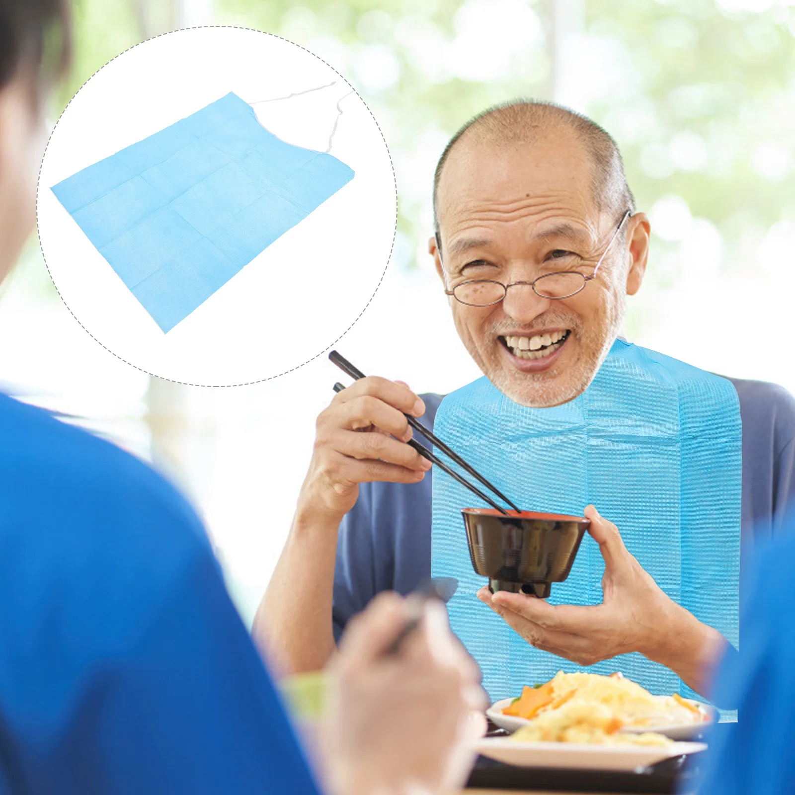 Bavoirs d'alimentation imperméables pratiques pour personnes âgées, 120 pièces, matériaux d'allaitement portables et durables, tabliers de bave, bavoirs pratiques pour personnes âgées