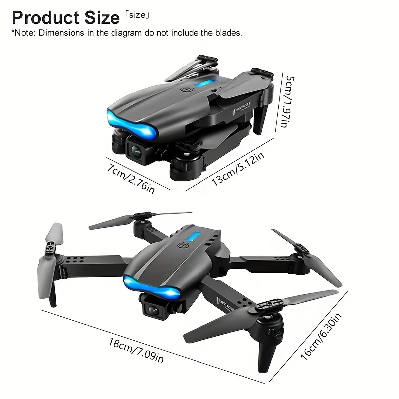 The Upgraded 2026 E99PRO MAX Drone Features Dual 8K Cameras, In-Screen Remote Control, Two Batteries, One-Key Return-to-Home, A Foldable Design, USB Charging, Wi-Fi Connectivity, and Flight Gaming Capabilities. This Drone Is Suitable for Beginners and Mak view 7
