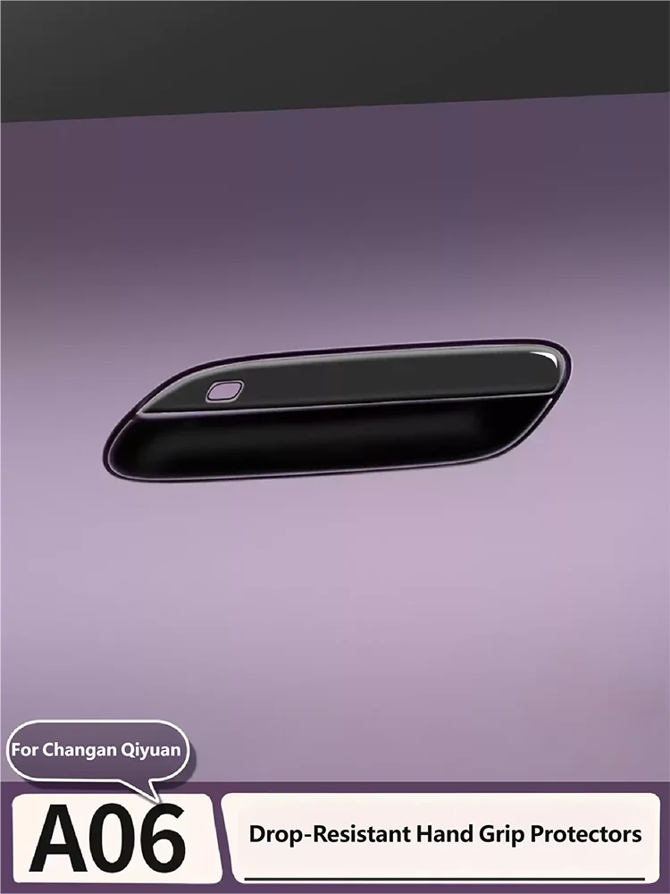 

For Changan Qiyuan Nevo A06 2026 2027 Outer Door Handle Cover Dispensing Anti-scratch Door Handle Protector Car Trim Accessories