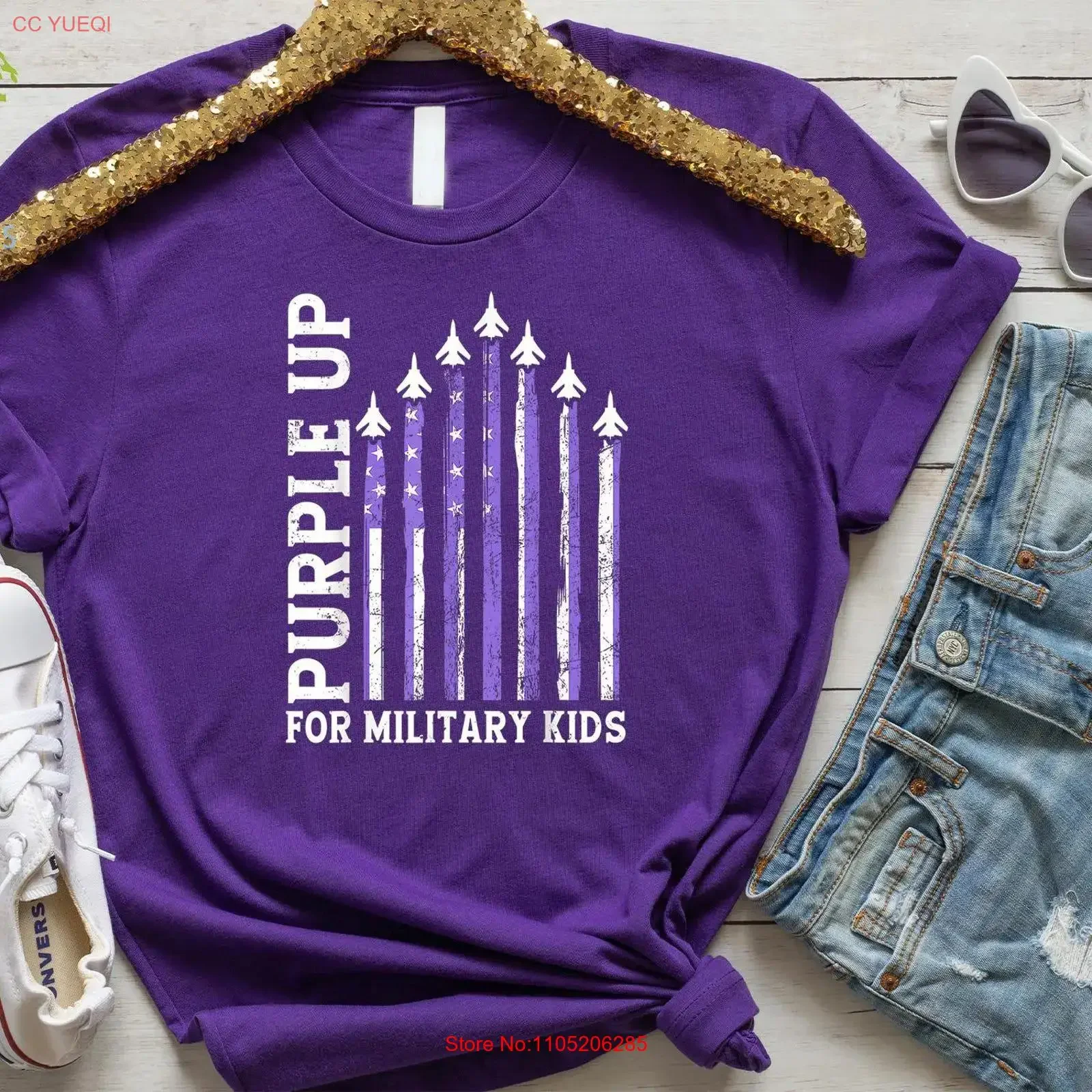 

Фиолетовая детская футболка в стиле милитари, детские сапоги с солдатом месяца армии, флаг США, винтажная стираная уличная одежда, дышащая