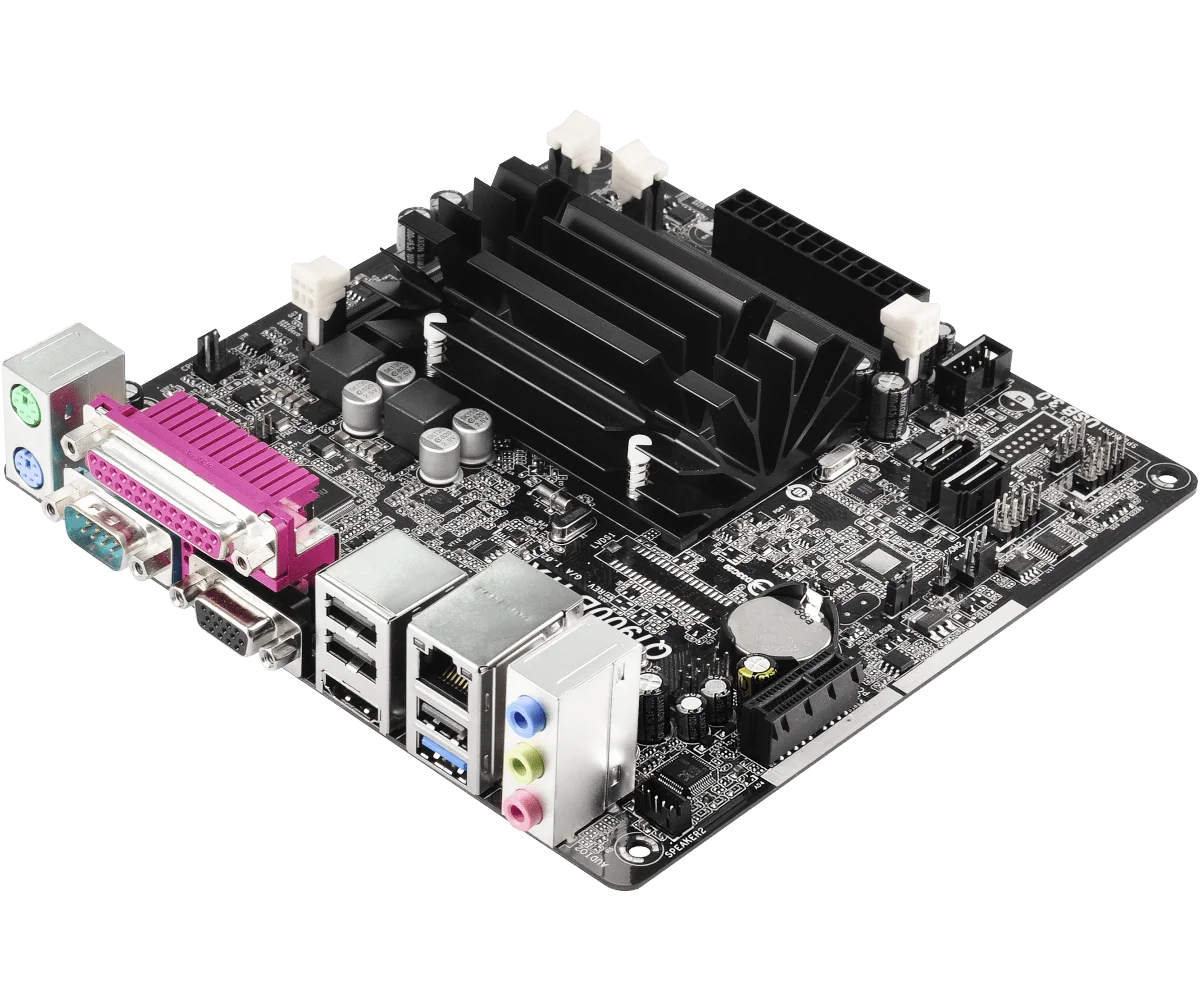 Imagem -03 - Placa-mãe Asrock Q1900b-itx Mini-itx Intel ® Processador Quad-core J1900 Ddr3 16gb x Sata2 30 gb s x Pci Express 2.0 x1