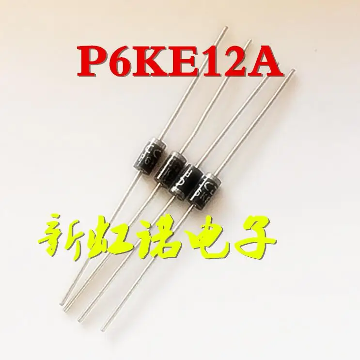 5Pcs/Lot New Original P6KE12A one-way TVS Transient Suppression Diodes Integrated circuit Triode In Stock In Stock