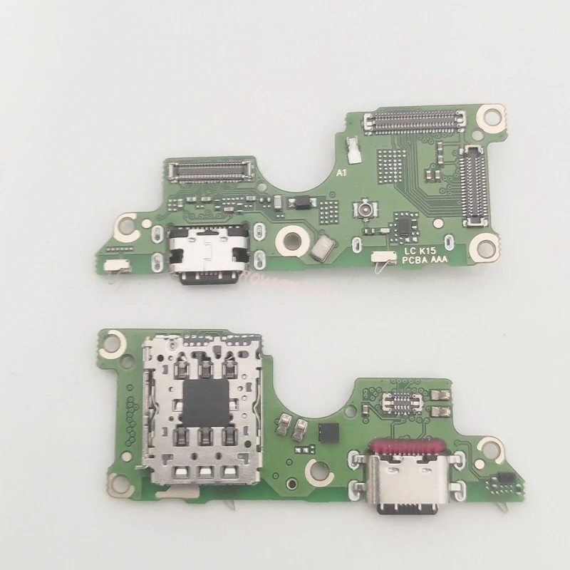For Infinix Note 50s X6870 USB Dock Fast Charger Port Jack Flex Cable Type C Charging Microphone MIC SIM Reader Board With IC