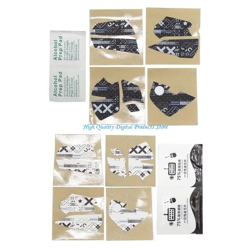 U2JE NonSlip Mouse Side Sticker AntiSlip Grip Tape for G502X/G502 X Mouse Grips