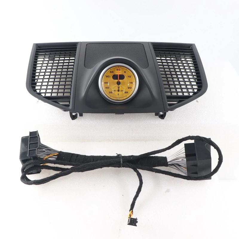 

Factory Price 4 Colour Analog Sport Chrono Stopwatch Sport Chrono Clock For Porsche Macan 2014-2022 With Dashboard Cover