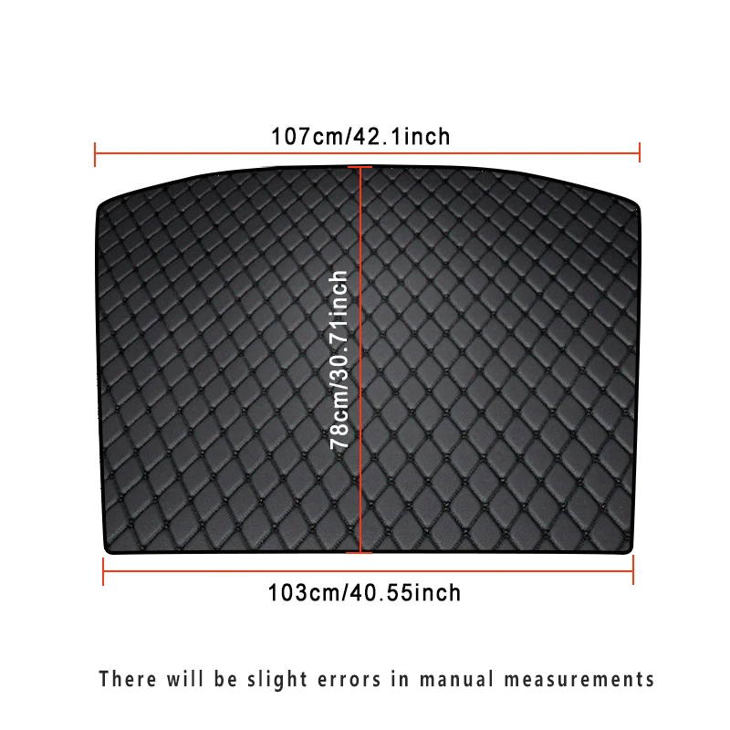 Car Floor Mat Trunk Mat For Subaru XV 2012 2013 2014 2015 2016 2017 Leather Trunk Carpet Auto Interiors Accessories