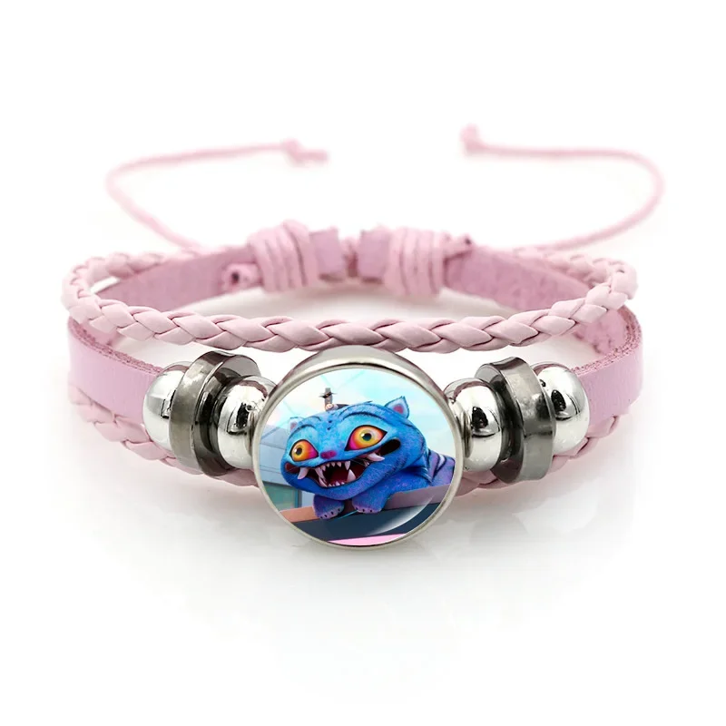 KPop Demon Hunteres Vrouwen Mode Accessoires Meisjes Leuke Gevlochten Armbanden Cartoon Anime Afgeleide Perifere Armband Geschenken