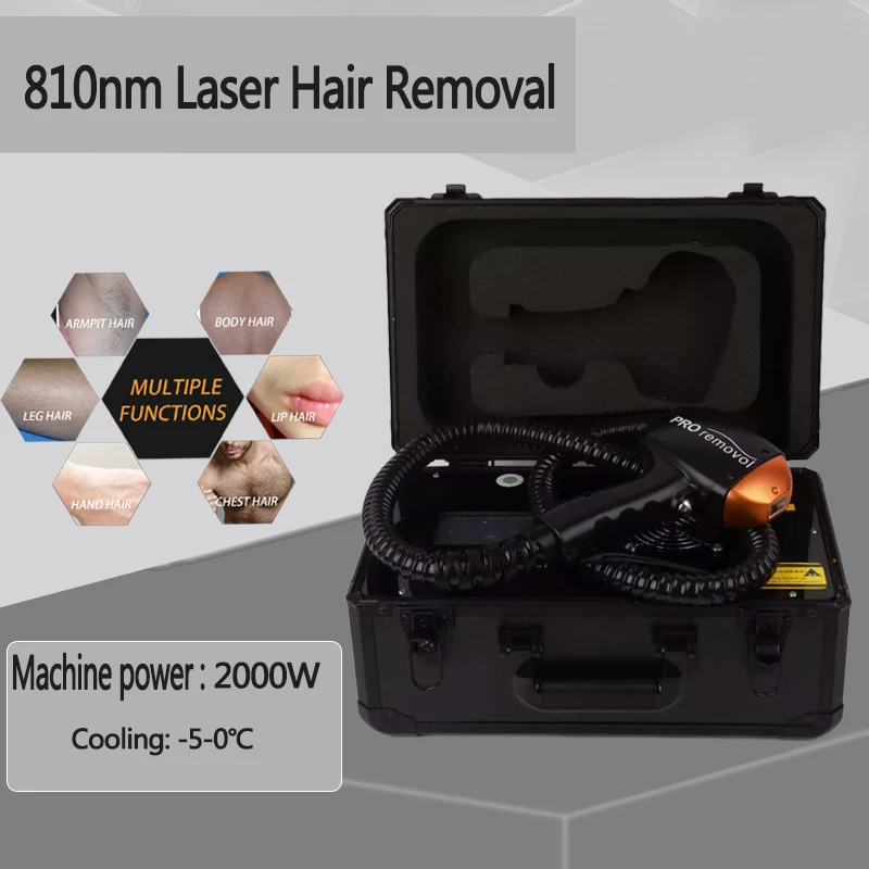 

Портативный лазерный безболезненный постоянный 810 нм диодный лазерный аппарат для удаления волос 808 нм Ice Platinum система охлаждения косметическое устройство