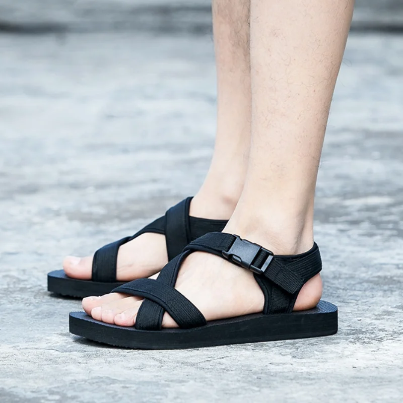 Sandals Women Summer Fashionable Trend One Line Flip Flop for Men Sandal Outside Couples Sandals Mens Shoes Beach Adult EVA