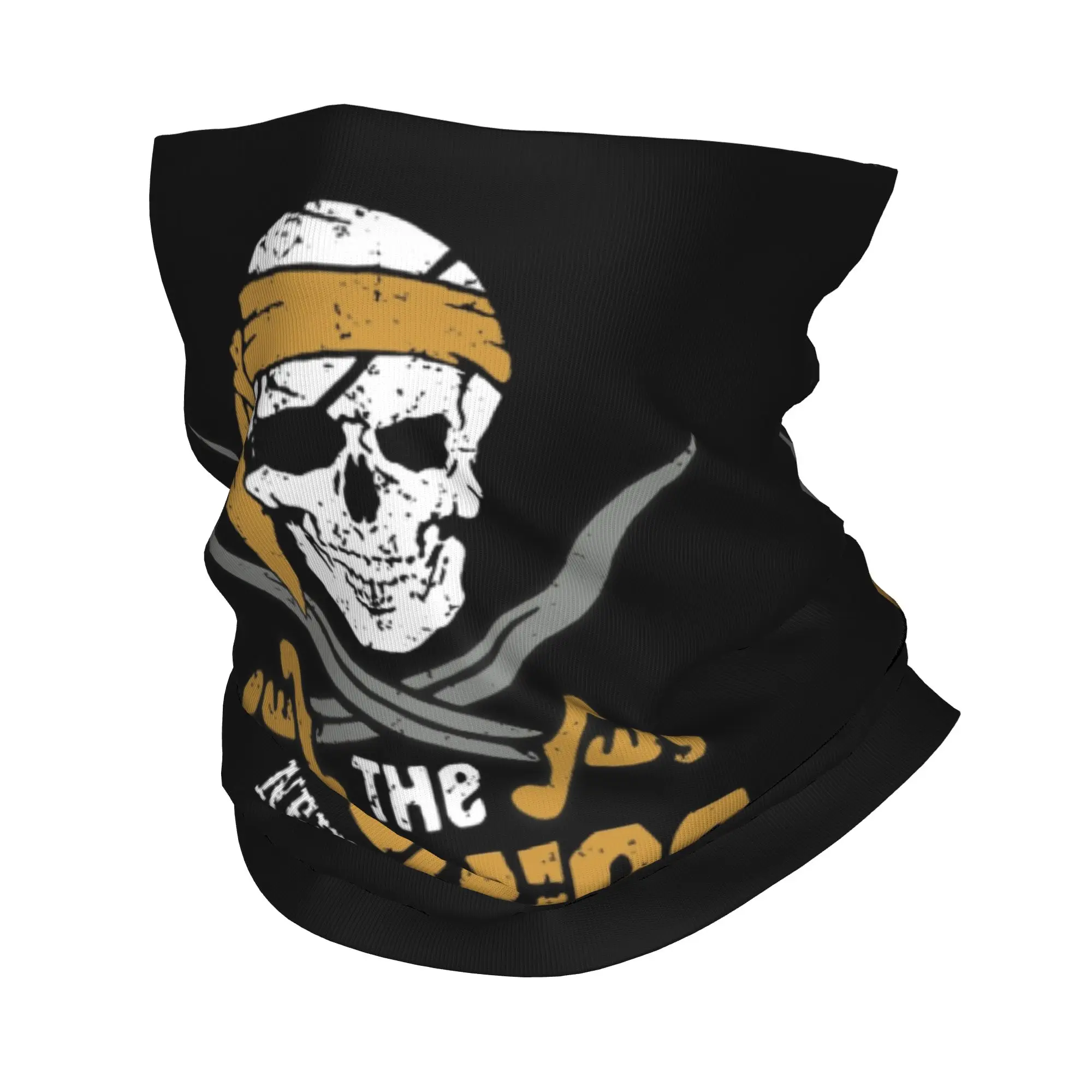 

Custom Blade Skull The Goonies Bandana Neck Gaiter for Ski Cycling Women Men Wrap Scarf Never Say Die Headband Warmer
