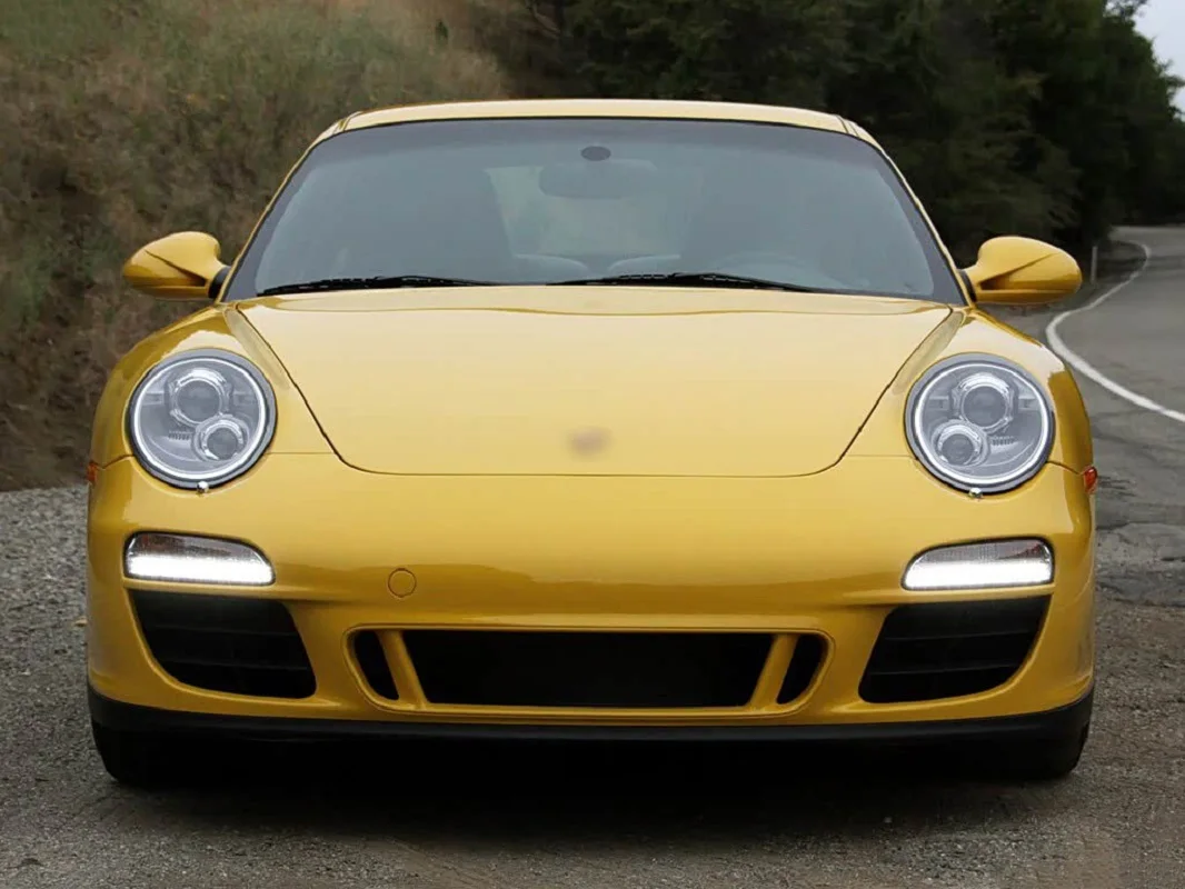 For Porsche 911 997 2005-2011 Front Headlamp Lamp Shell Transparent Headlight Cover Lens Plexiglass Replace Original Lampshade