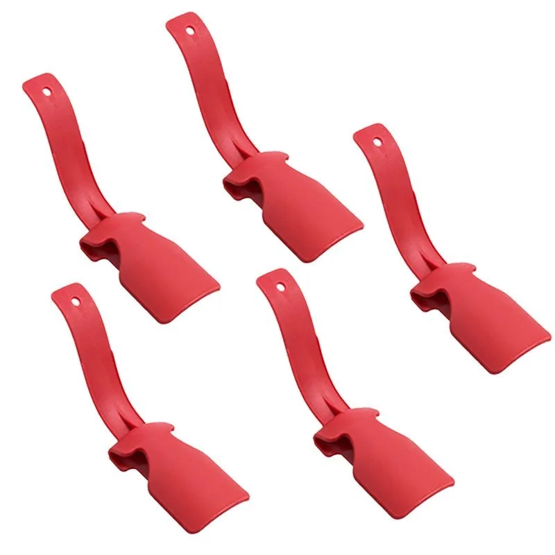 Spot wholesale shoehorn plastic shoehorn can hang shoe lifter without bending shoehorn wholesale