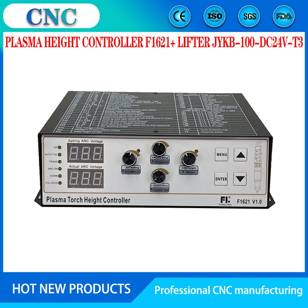 

Torch Height Controller THC Fangling F1621 English Automatic Arc Cap Voltage For Plasma Cutting Machine Cutter NEWCARVE