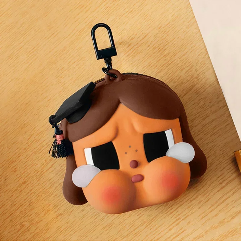 Crybaby Headphone Bag Sunset Concert Serise Anime Figure Model Toy Trendy Ornament Adult Kids Toys Girl Headphone Storage Bag