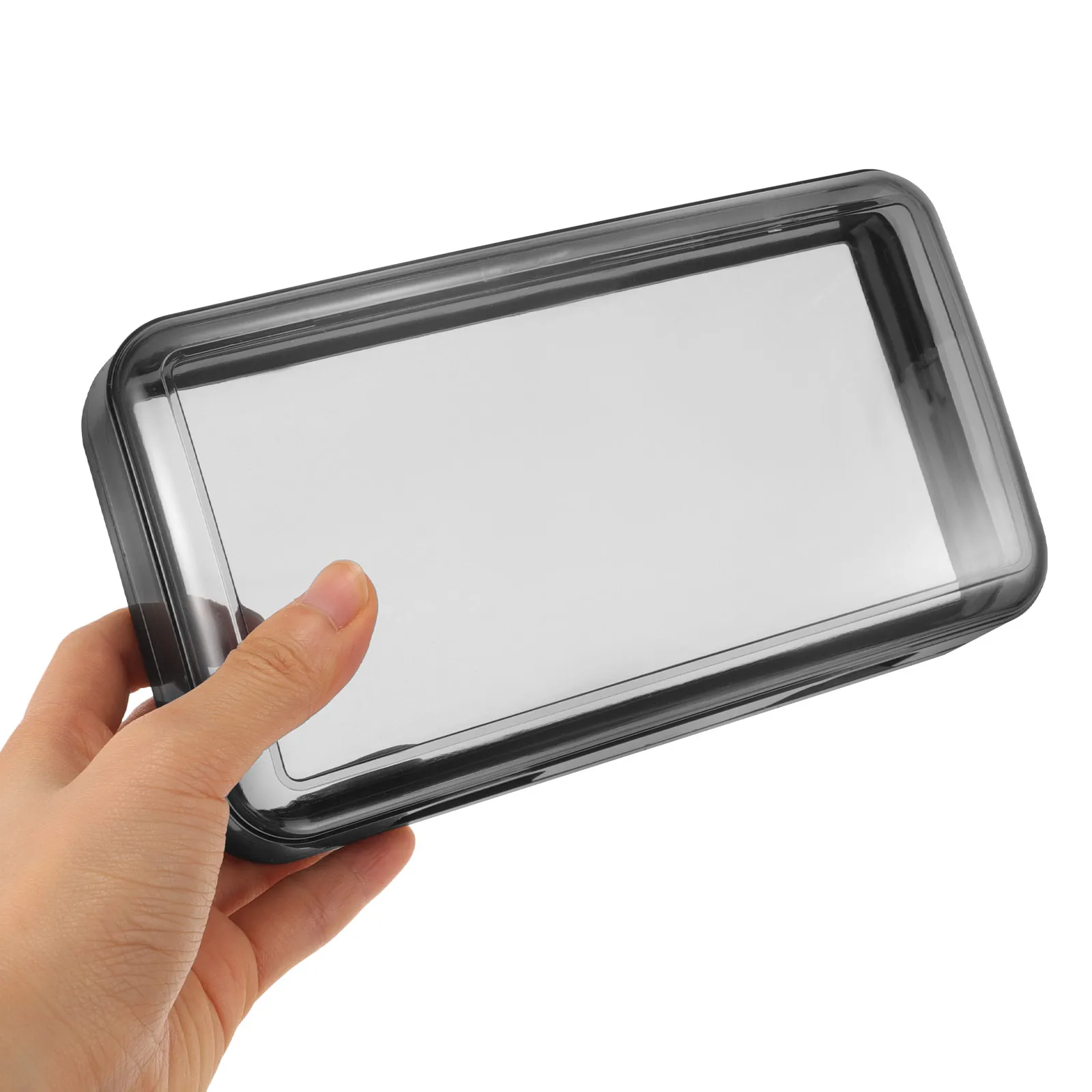 Water Resistant Outlet Cover Self Adhesive Flip Up Socket Protector for Bathroom Balcony Garden Office