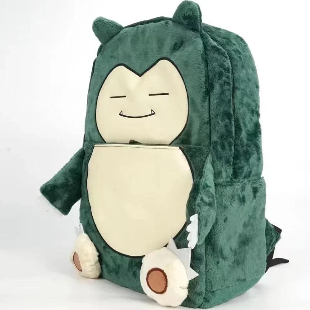 MINISO Switch pokemon pannolino bestia peluche zaino coppia borsa grande capacità zaino cartone animato studente classe Casual peluche zainetto