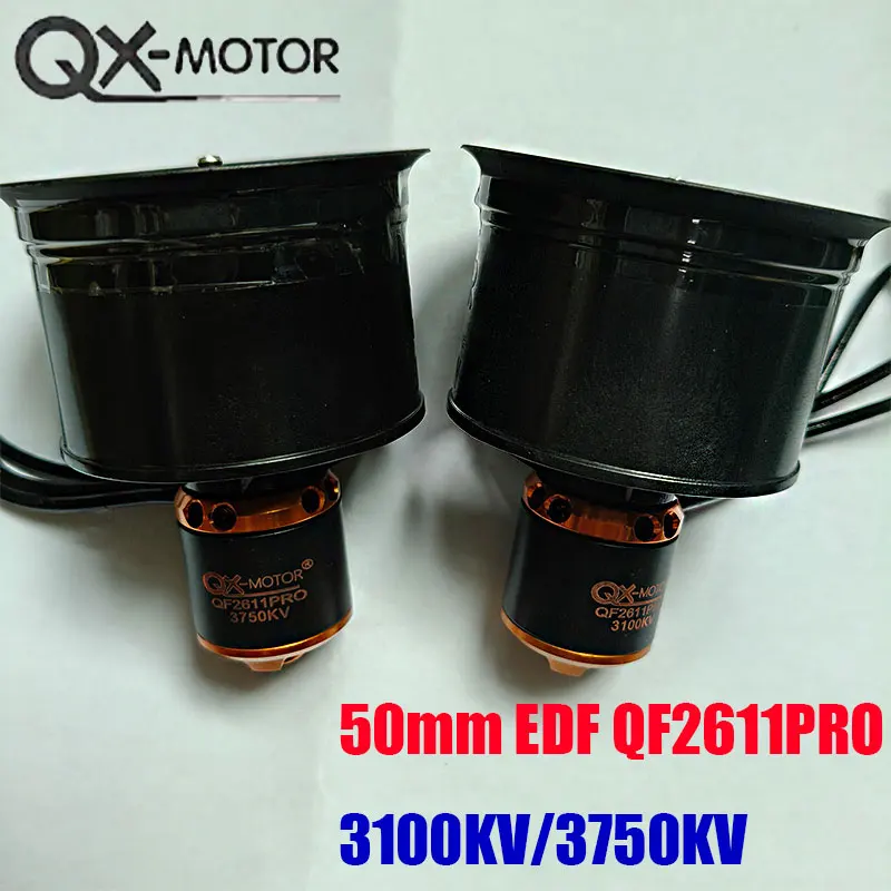 

QF2611PRO 50mm 12-blade EDF Power Unit QX-MOTOR Brushless Motor 3100/3750KV CW/CCW Components