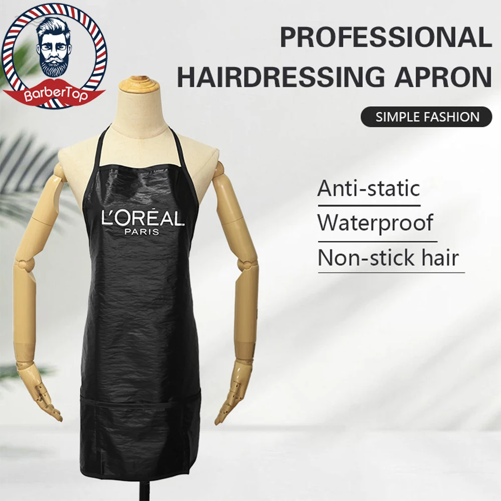 

Salon Hairdressing Apron Barbershop Work Cloth Pro Waterproof Barber Haircut Cape Hairdresser Styling Accessories Supplies