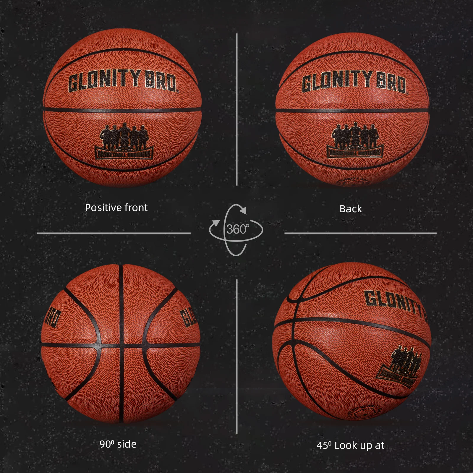 공식 사이즈 5 6 7 In&Ourdoor 내마모성 가죽 경쟁 훈련 농구 남성용 및 여성용 고품질 팀 공